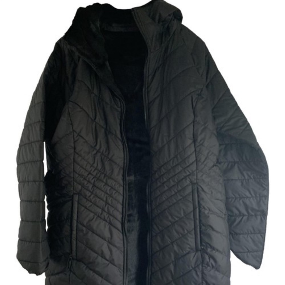 The North Face reversible parka
